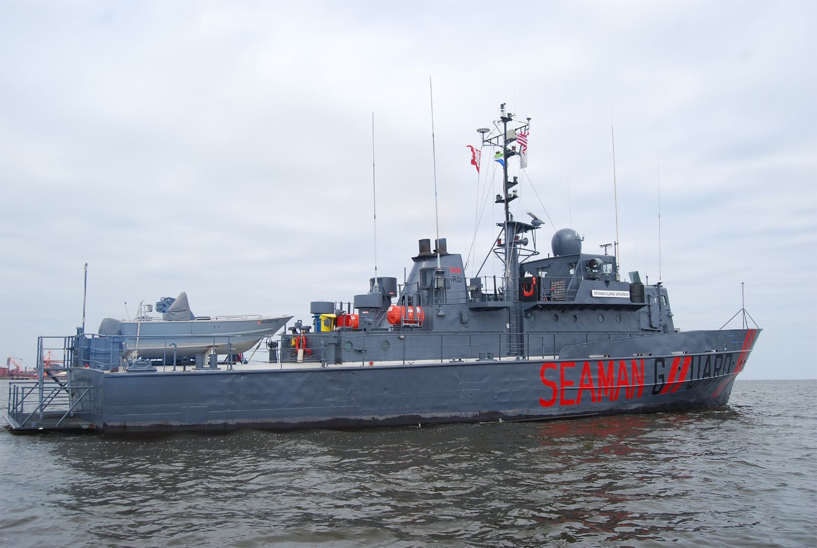AdvanFort vessel at sea